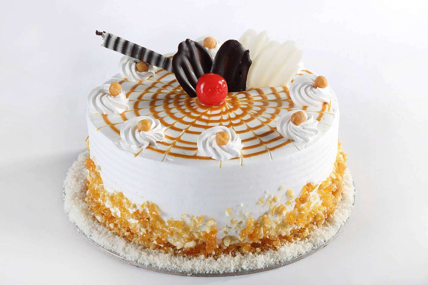 Butterscotch Crunch Cake