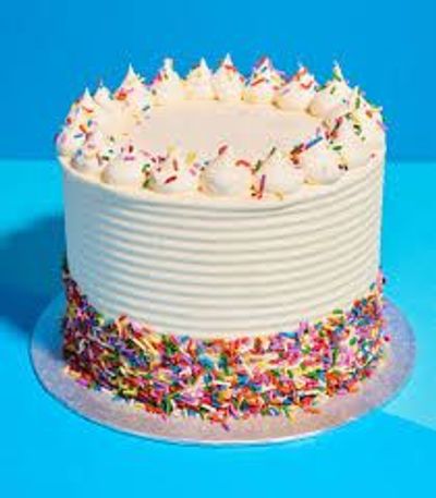 Vanilla Birthday Celebration Cake