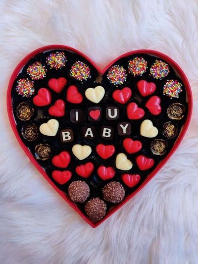 Heart Shaped Chocolate Box