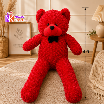 Red Rose Teddy – 4 Feet Teddy Bear
